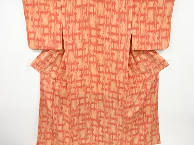 JAPANESE KIMONO / KOMON / BRUSH-MARKED